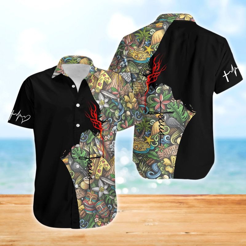Jesus Hawaiian Shirt Unisex Adult Hw7002