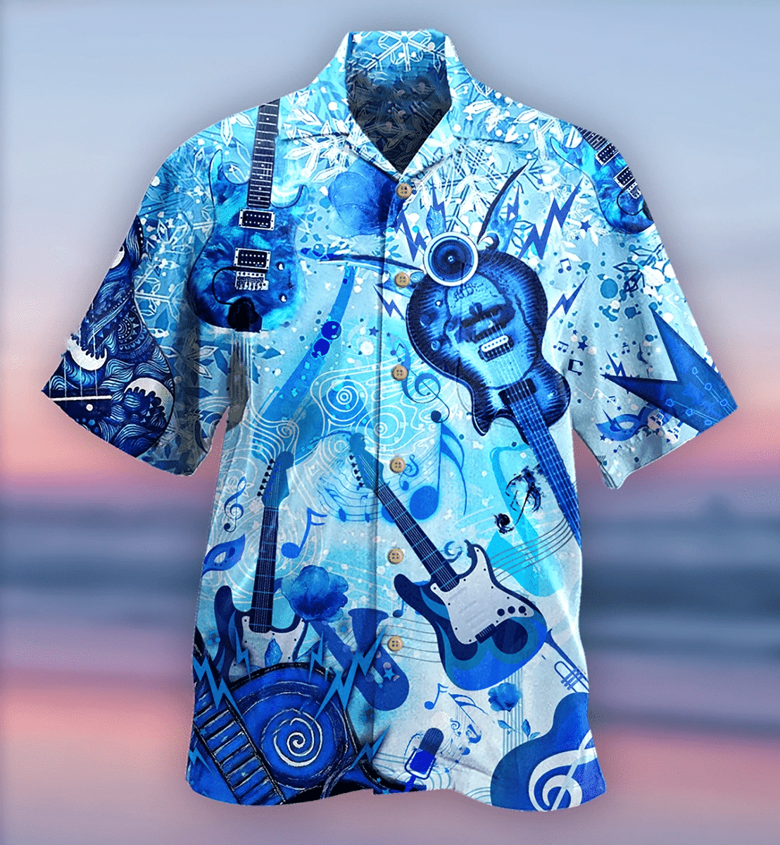 Music Is So Cool Hawaiian Shirt