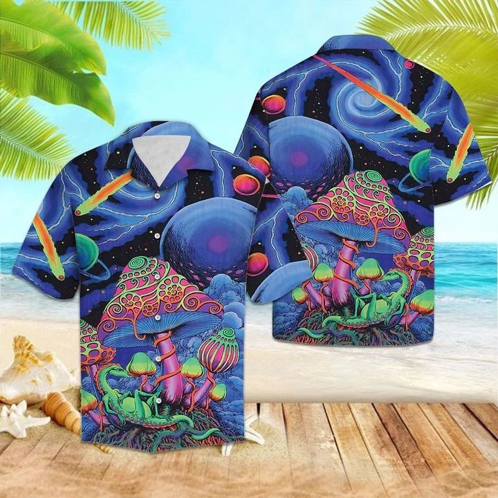 Obsessed With Mushroom Hawaiian Shirt