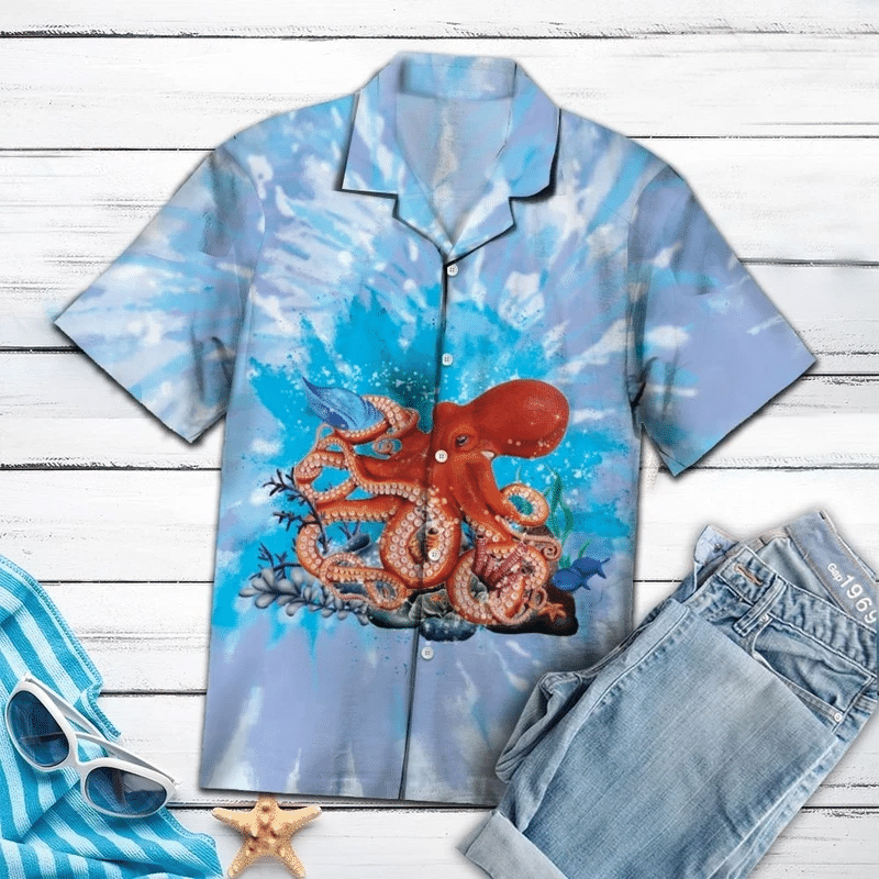 Octopus Hawaiian Shirt