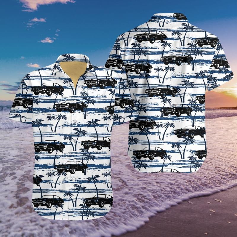 Olds 442 Hawaiian Shirt