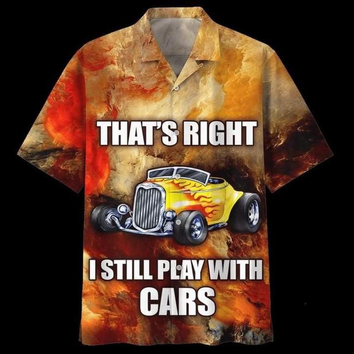 Play With Cars Hot Rod Hawaiian Shirt