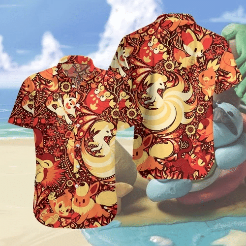 Pokemon Tropical Hawaiian Shirt