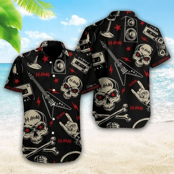 Skull Hawaiian Shirt Unisex Adult Hw6335