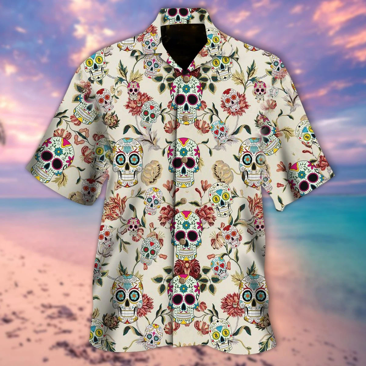 Skull Hawaiian Shirt Unisex Adult Hw6611