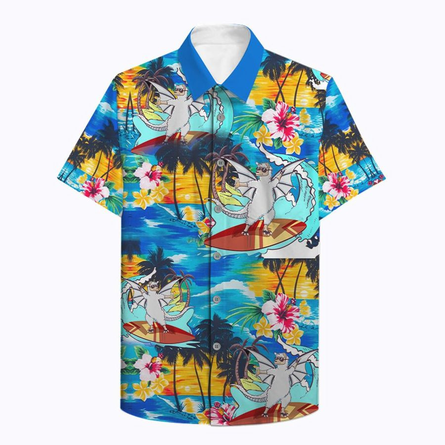 Surfing Hawaiian Shirt Unisex