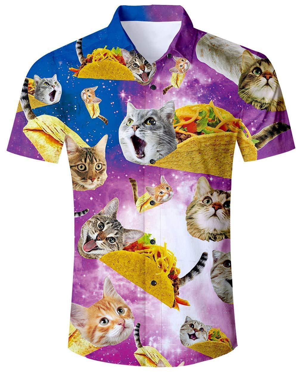 Taco Cats Hawaiian Shirt