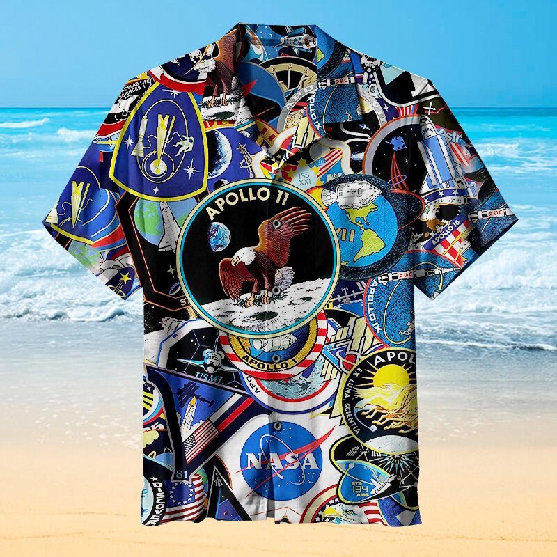 The Perfect Gift For Space And Nasa Hawaiian Shirt