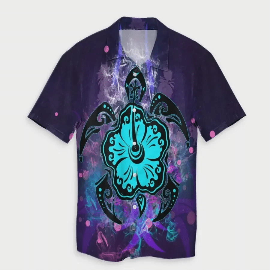 Turtle Mystery Polynesian Hawaiian Shirt