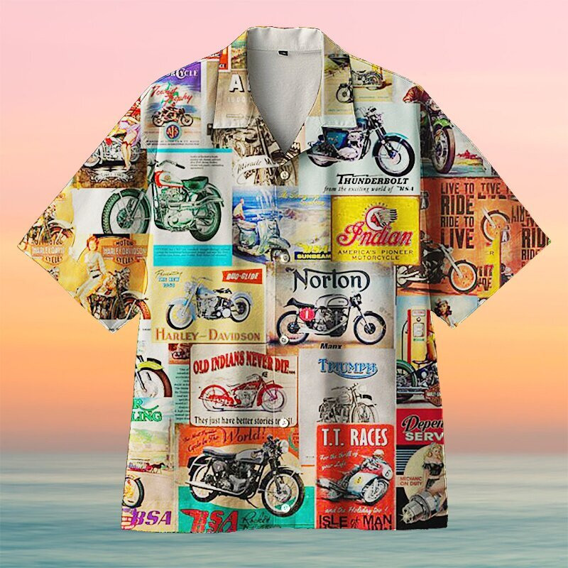 Vintage Retro Hawaiian Shirt
