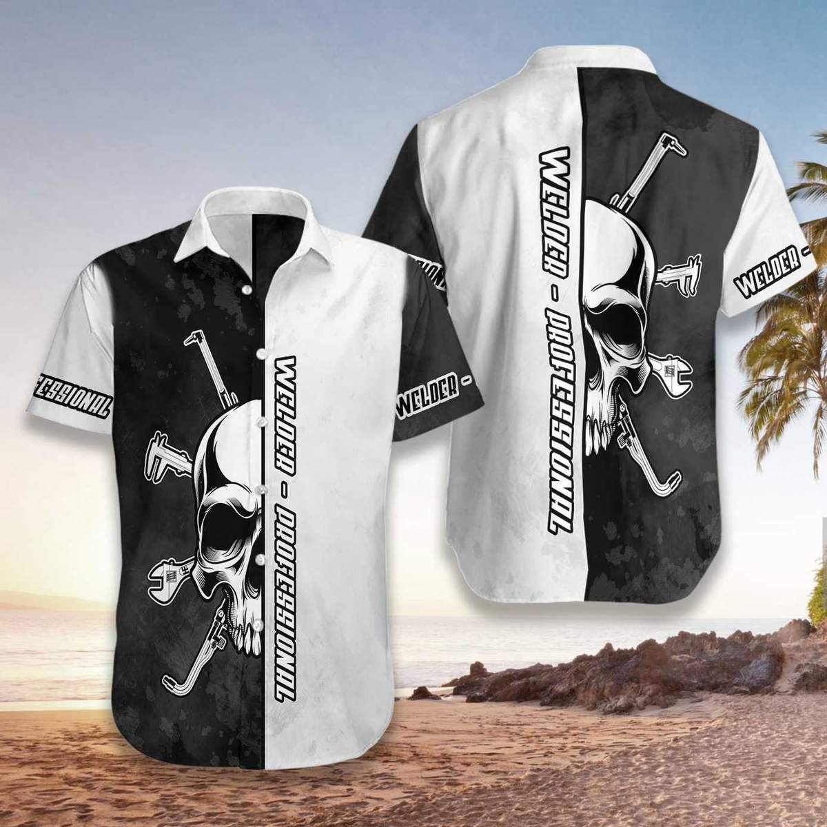 Welder Professional Hawaiian Shirt