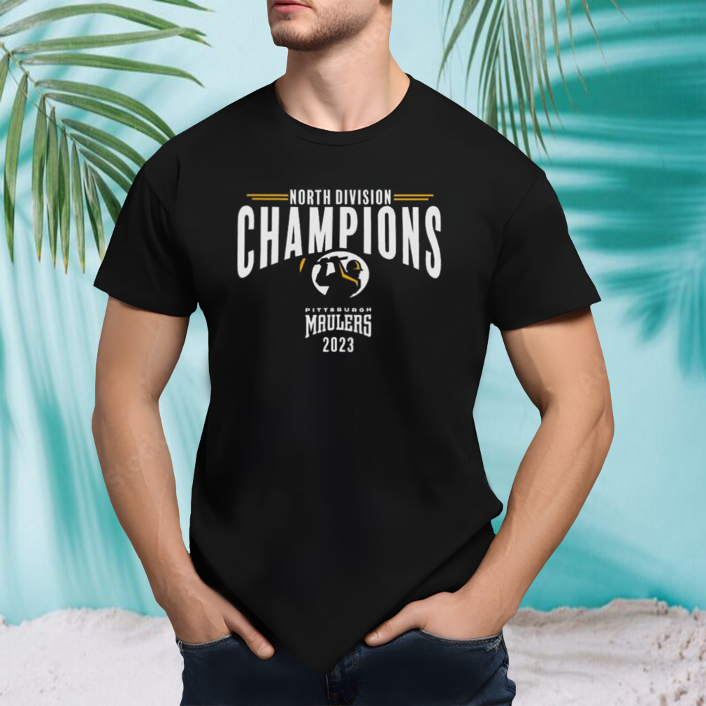 Pittsburgh Maulers 2023 USFL North Division Champions shirt
