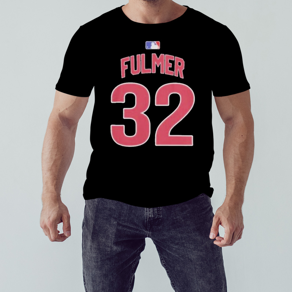 #32 Michael Fulmer Chicago Cubs Mens Replica Alt Logo Shirt