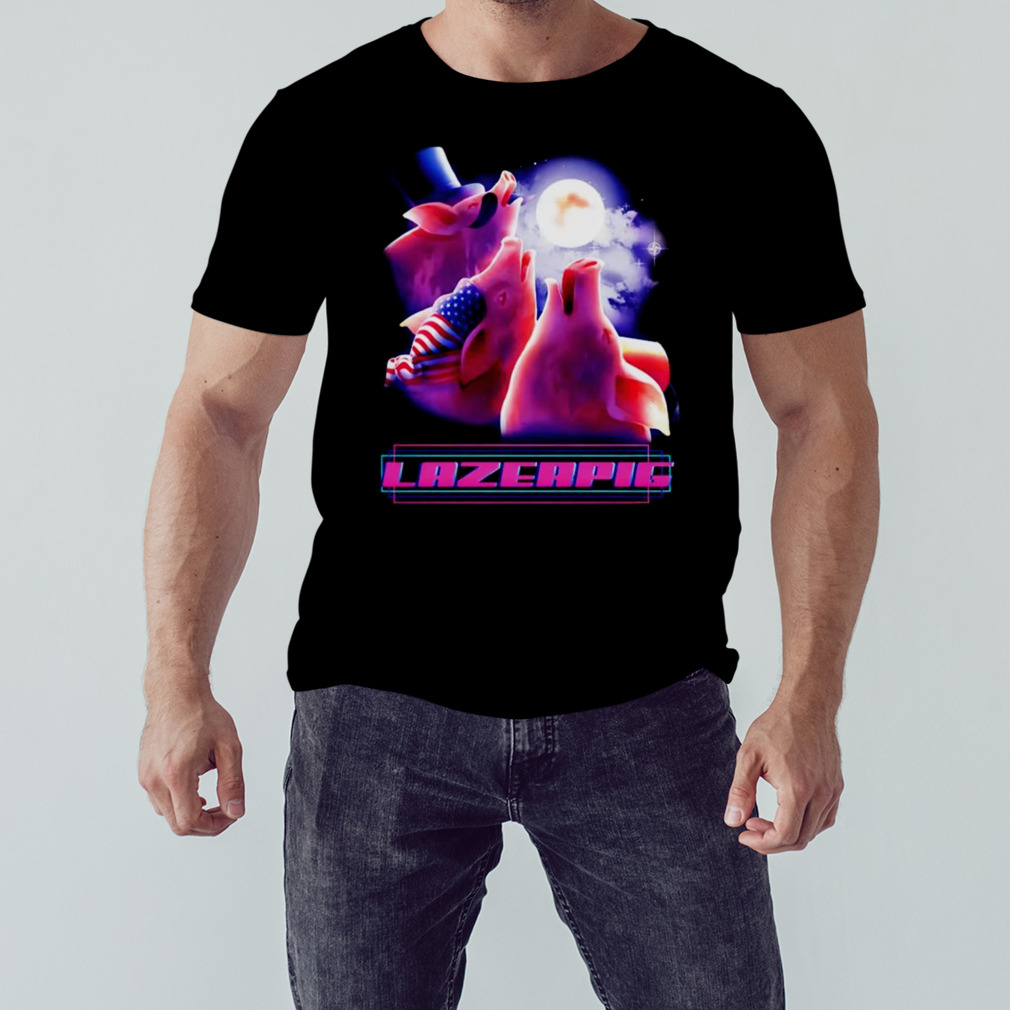 Lazerpig three pig moon shirt