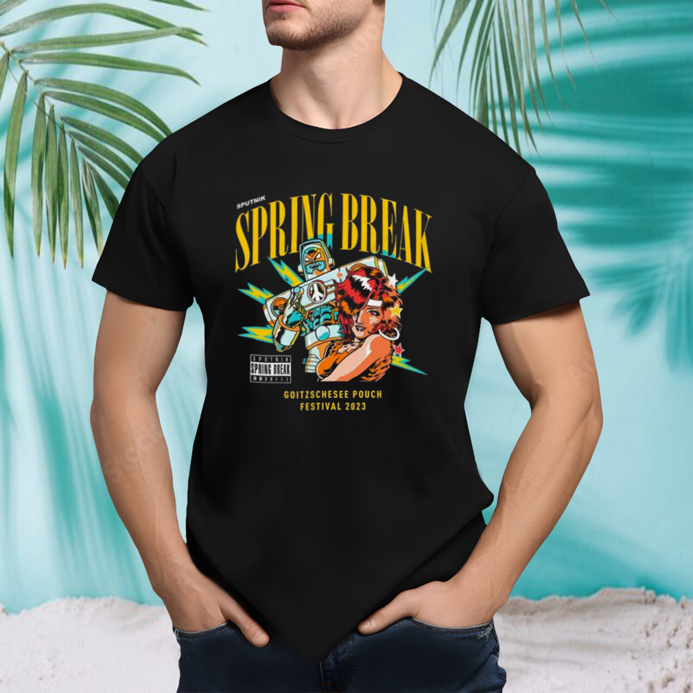 Sputnik Spring Break Goitzsche See Pouch Festival 2023 Shirt