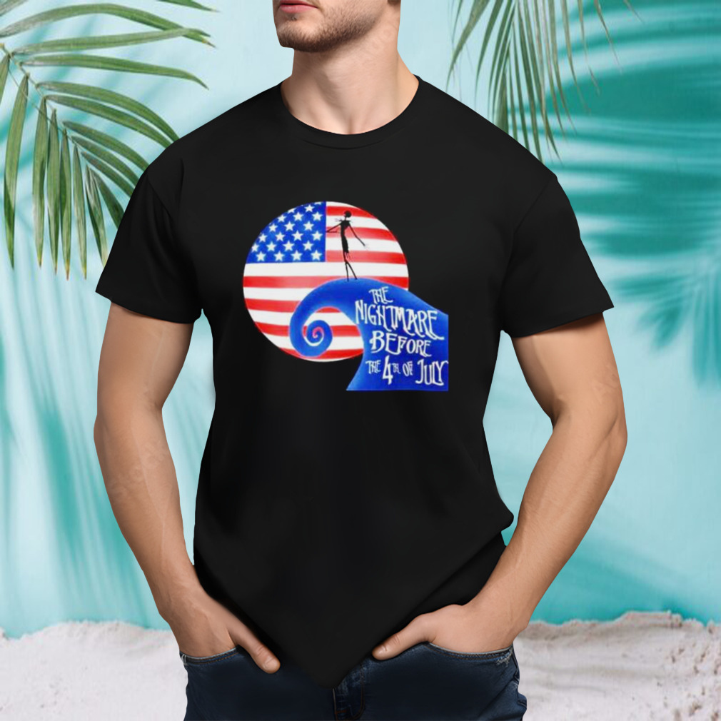 The nightmare before the 4th of july 2023 shirt