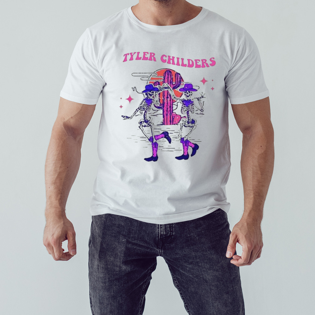 Tyler Childers Skeleton Neon Boho Style Shirt