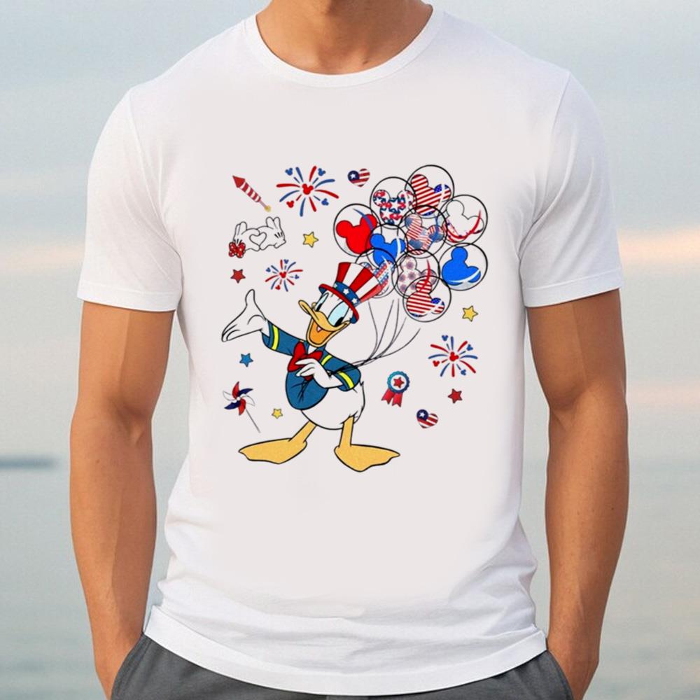 American Freedom Funny Donald Duck Happy 4th Of July Day Shirt