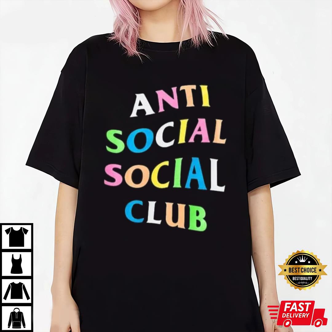 anti social social club good rainbow