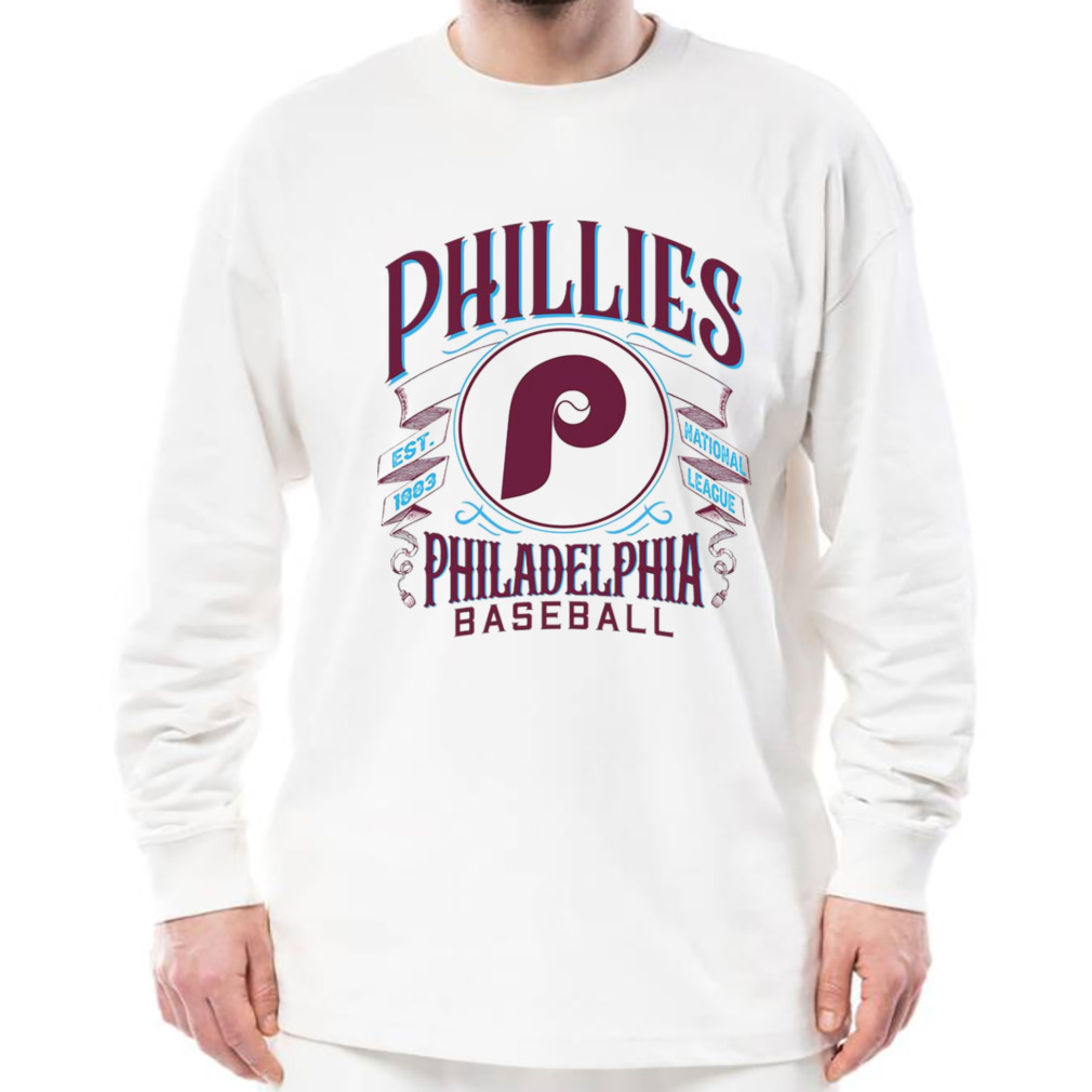 Philadelphia Phillies baseball est. 1883 national league logo