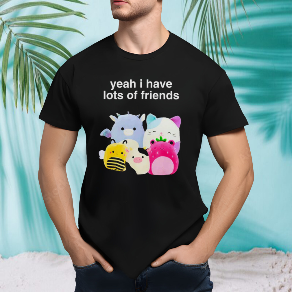 Yeah I have lots of friends shirt