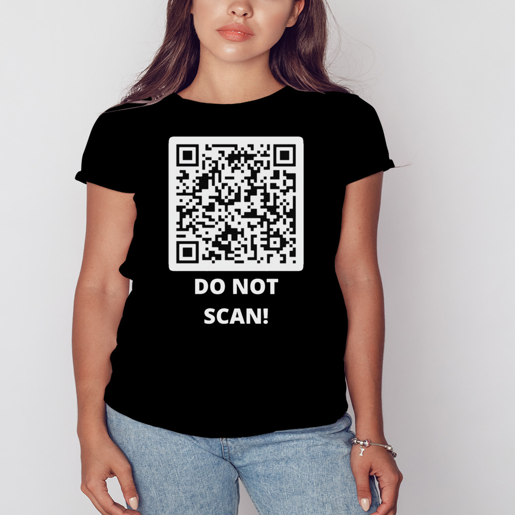 Rickroll QR code shirt - Shirts Bubble