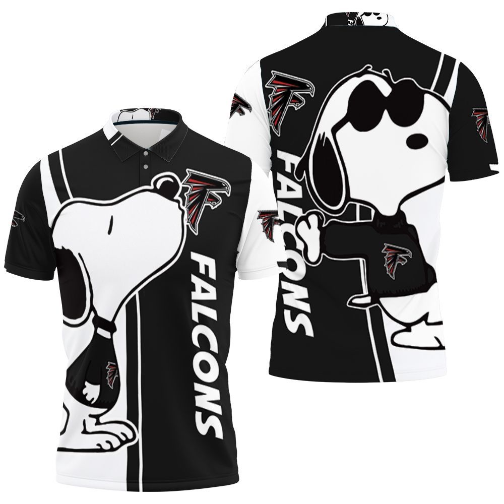 Atlanta Falcons Snoopy Lover 3d Printed Polo Shirt All Over Print Shirt 3d T-shirt