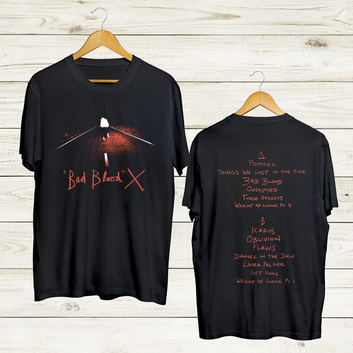 Bastille Bad Blood North American Tour 2023 Shirt