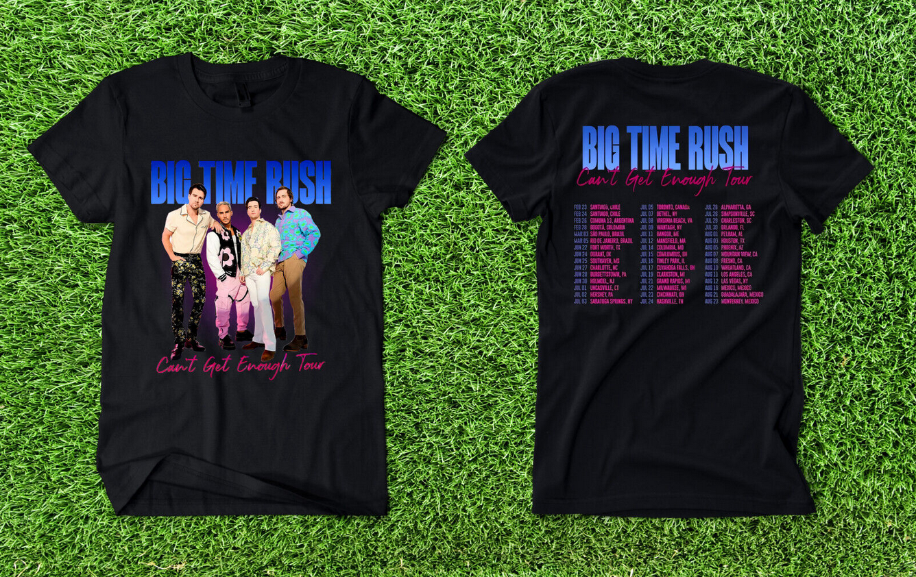 Big Time Rush Can_t Get Enough Tour 2023 T Shirt