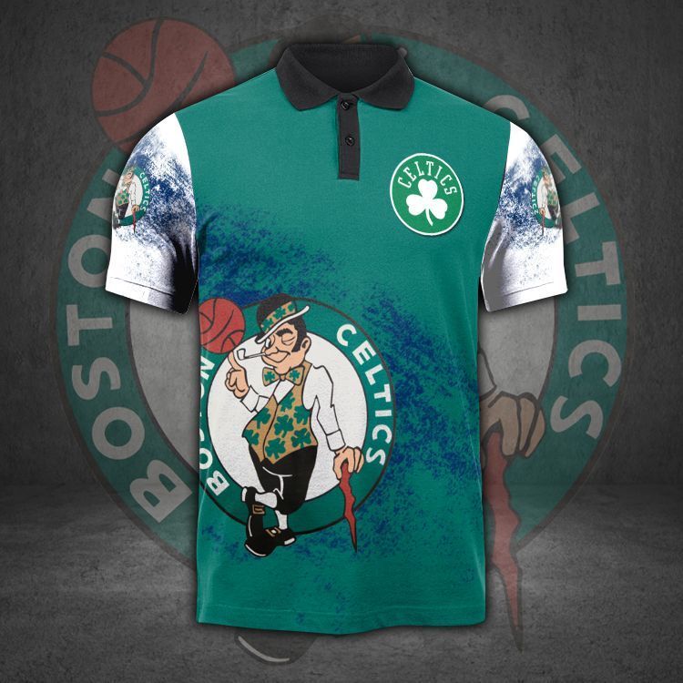 Boston Celtics 3d Polo Shirt Jersey All Over Print Shirt 3d T-shirt