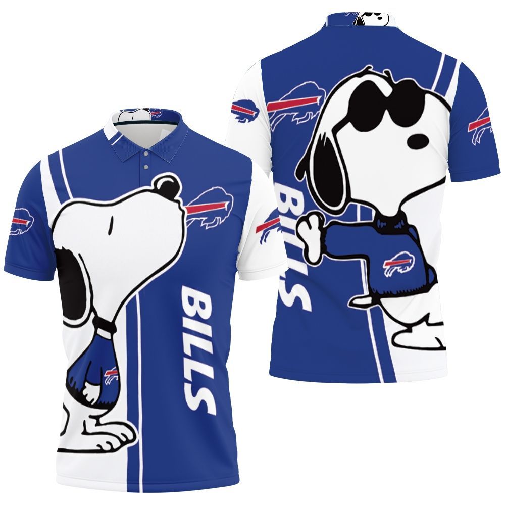 Buffalo Bills Snoopy Lover 3d Printed Polo Shirt All Over Print Shirt 3d T-shirt