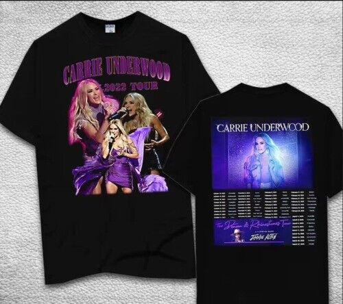 Carrie Underwood Denim And Rhinestones Tour 2023 Tee