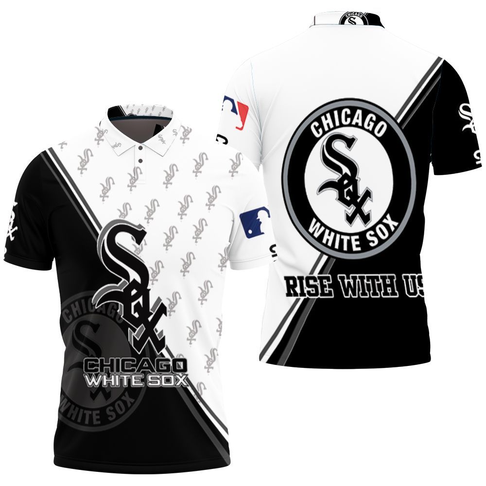 Chicago White Sox Black And White For Fan 3d Jersey Polo Shirt All Over Print Shirt 3d T-shirt