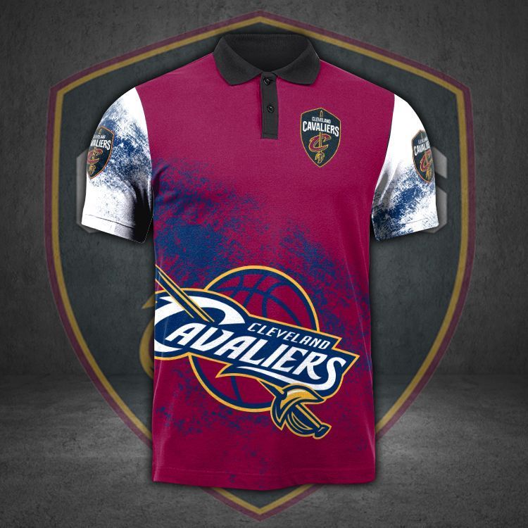 Cleveland Cavaliers 3d Polo Shirt Jersey All Over Print Shirt 3d T-shirt