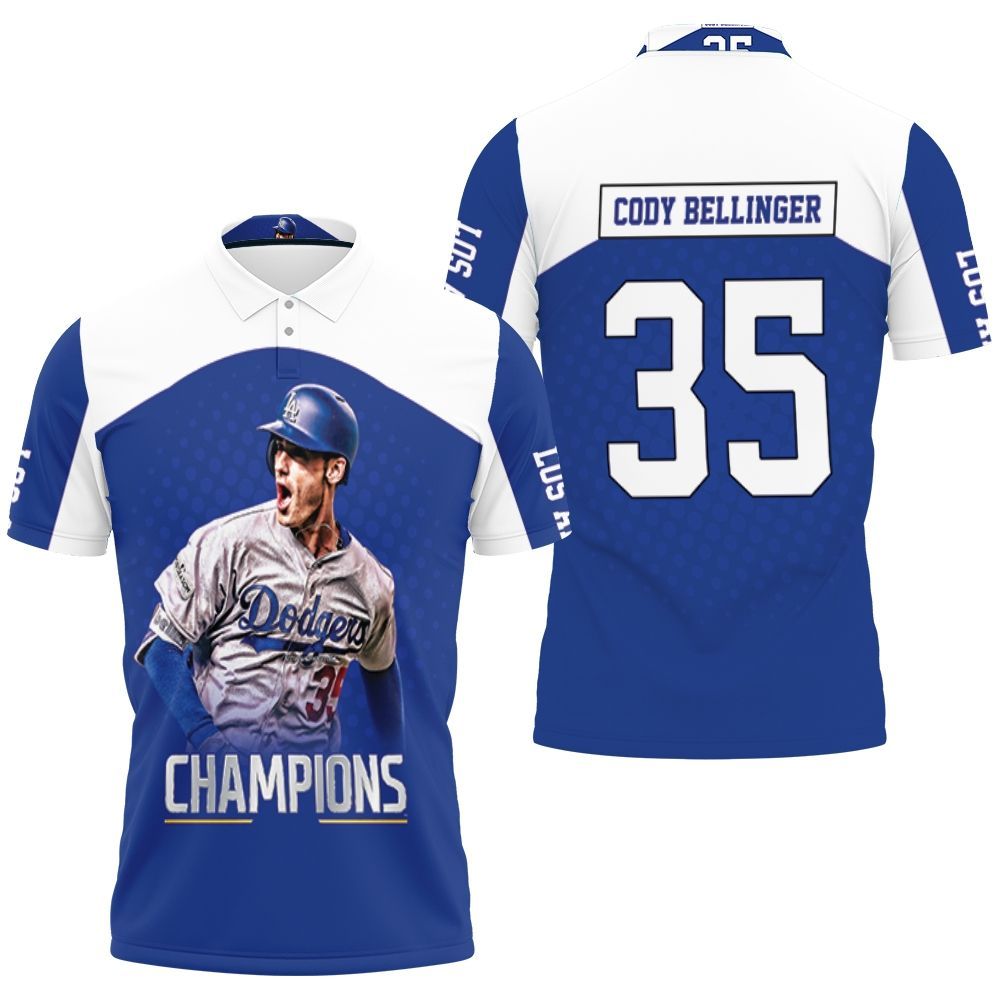 Cody Bellinger Dodgers Polo Shirt All Over Print Shirt 3d T-shirt