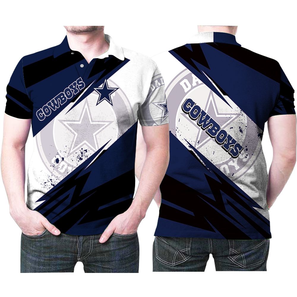 Dallas Cowboys Polo Shirt Sport Style Logo, Dallas Cowboys Fan