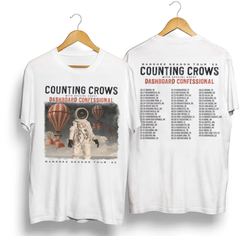 Counting Crows Banshee Season Tour 2023 T Shirt