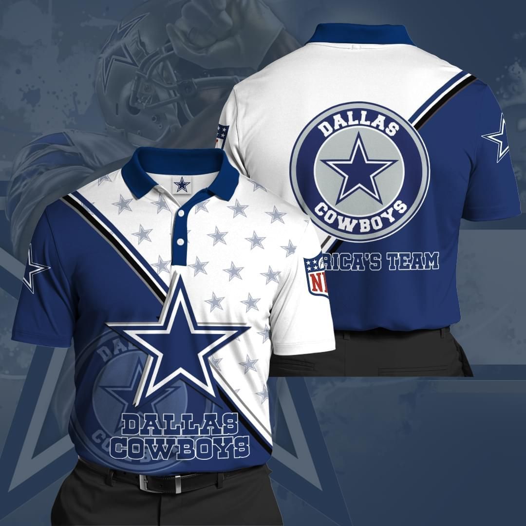 Dallas Cowboys Rica_s Team 3d Polo Shirt Jersey All Over Print Shirt 3d T-shirt