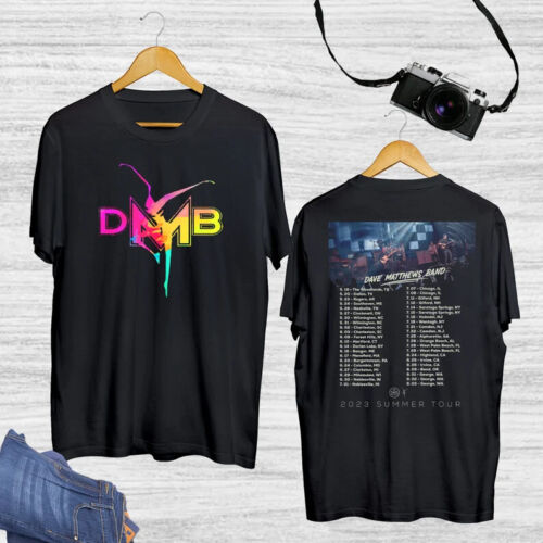 Dave Matthews Band 2023 Concert Band Summer Tour Shirt