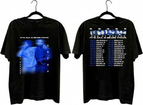 Drake 21 Savage It_s All A Blur Tour 2023 Shirt