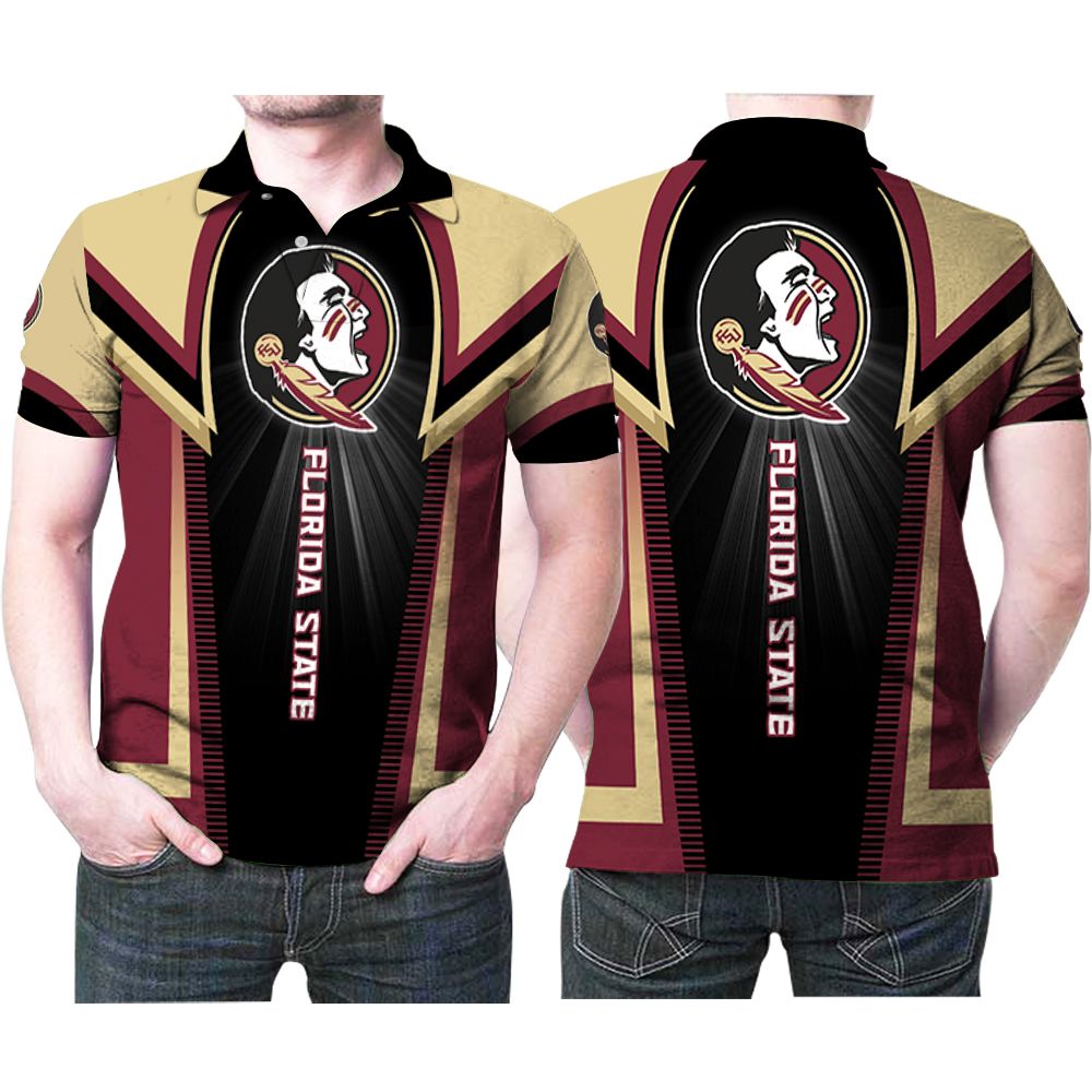 Florida State Seminoles Football Nfl American Football Team Logo Gift For Florida State Seminoles Fans American Football Lovers Polo Shirt