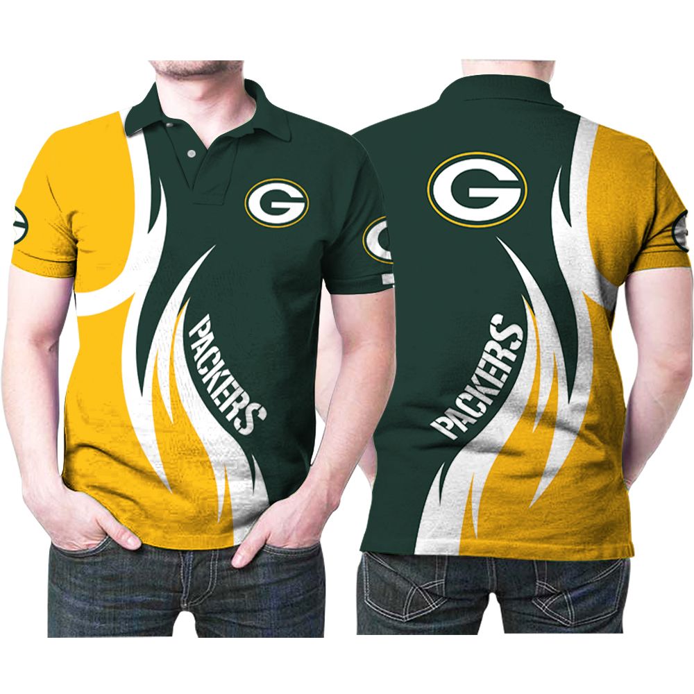 Green Bay Packers Nfl American Football Team Logo Gift For Packers Fans Packers Lovers Polo Shirt All Over Print Shirt 3d T-shirt