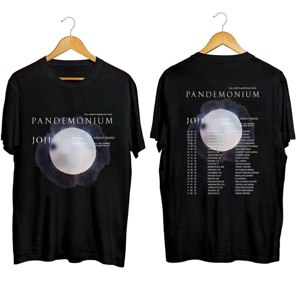 Joji Pandemonium Tour 2023 T-shirts