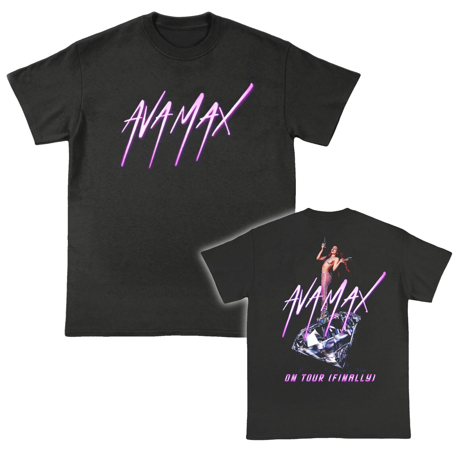 New Ava Max Tour 2023 Singer Logo Shirt
