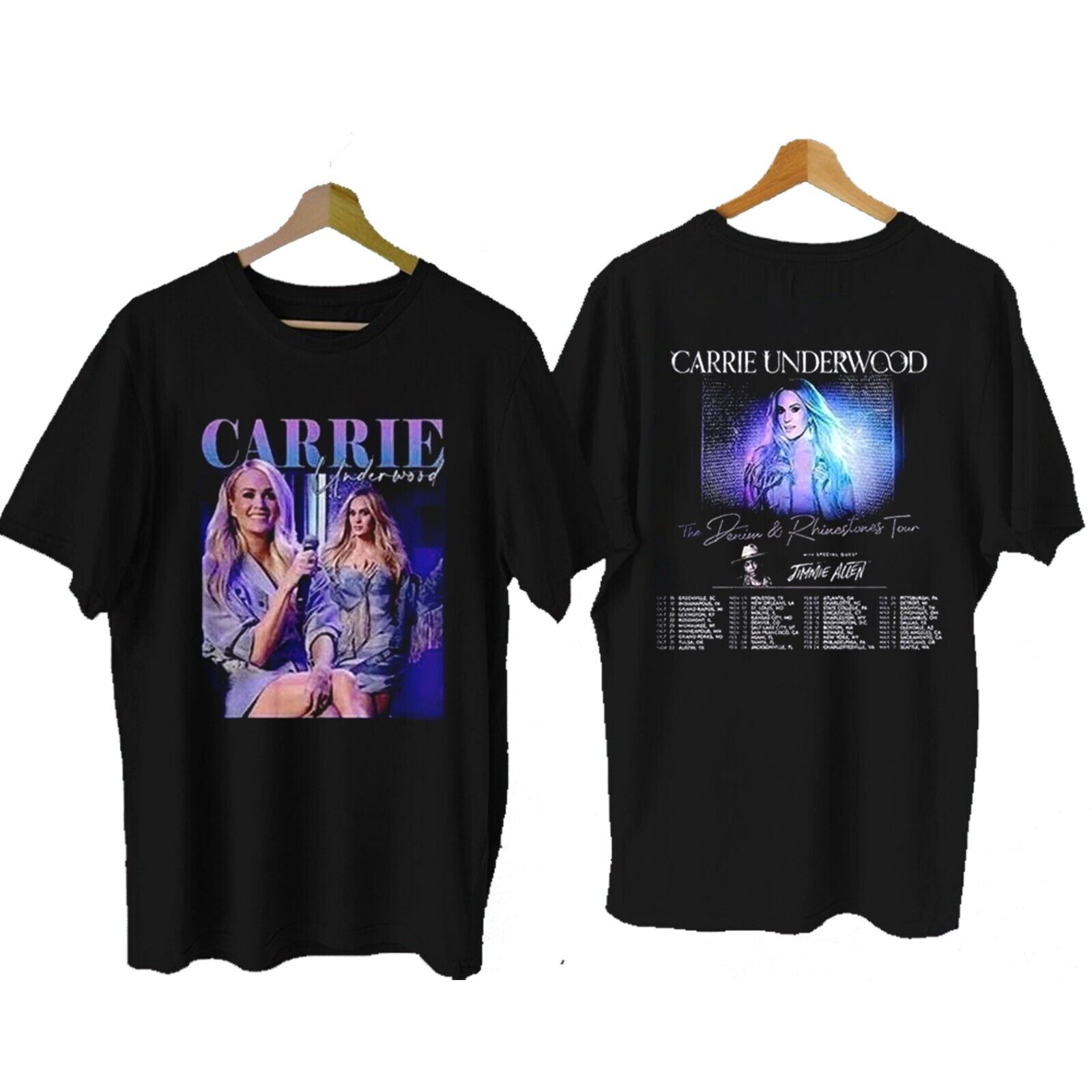 New Carrie Underwood Denim And Rhinestones Tour 2023 Shirt