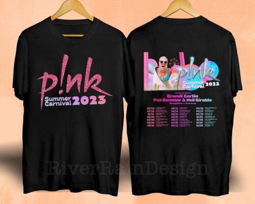 Pink Summer Carnival Tour 2023 Shirts
