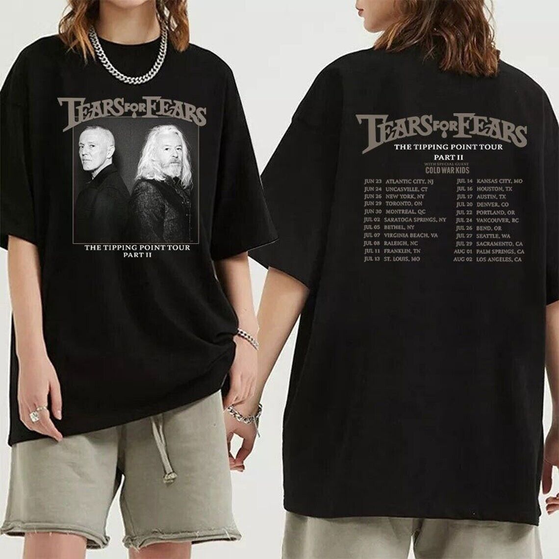 Tears For Fears The Tipping Point Tour 2023 Shirt