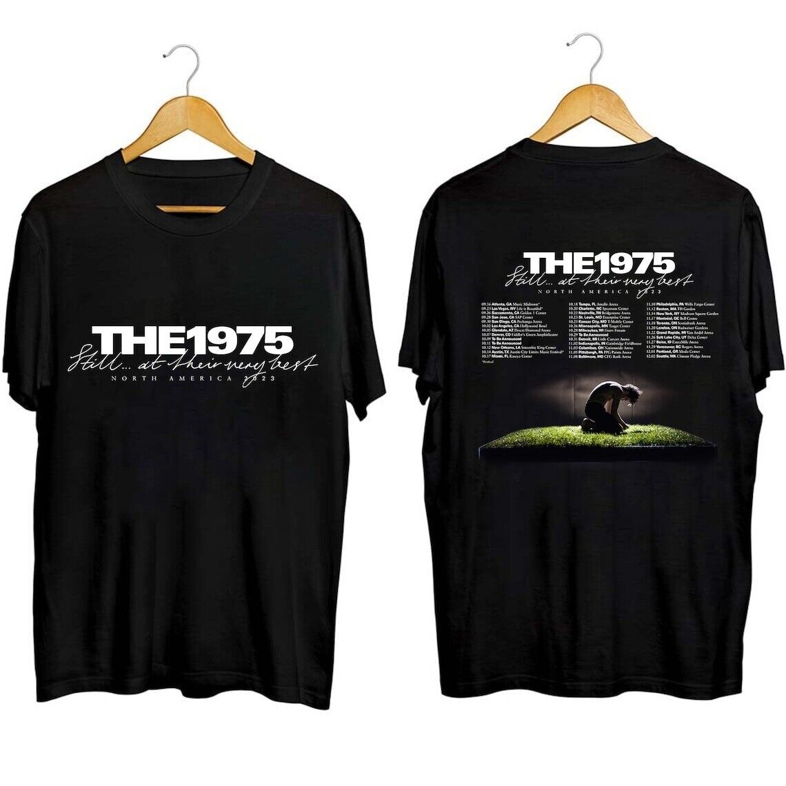The 1975 Band At Their Very Best North America Tour 2023 T-shirt Gift For Fans