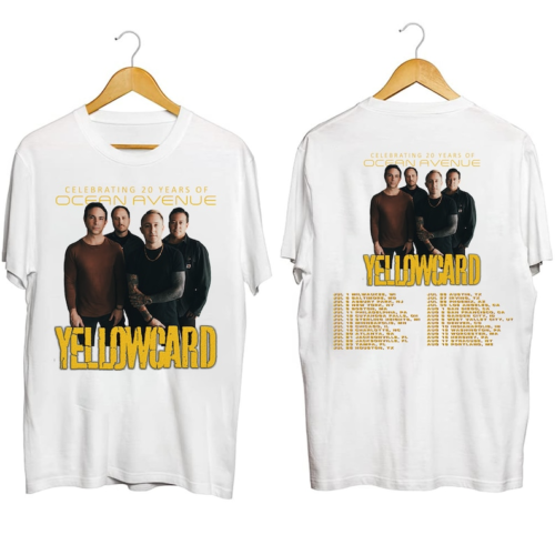Yellowcard 2023 Tour Shirt