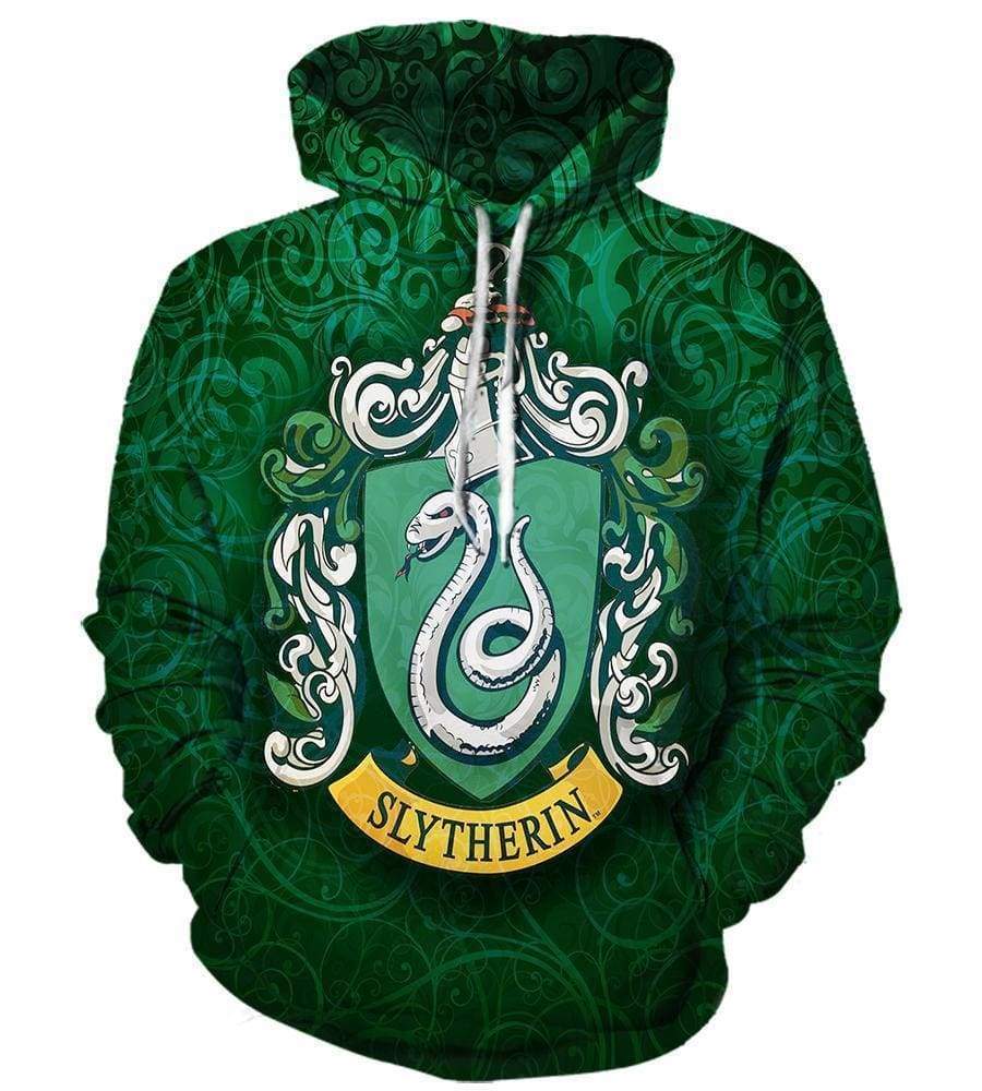 Harry Potter Slytherin Hoodies - Pullover Green Hoodie